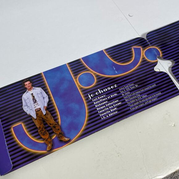 JC Chasez Vintage Pocket Folder (2) - Picture 4 of 4